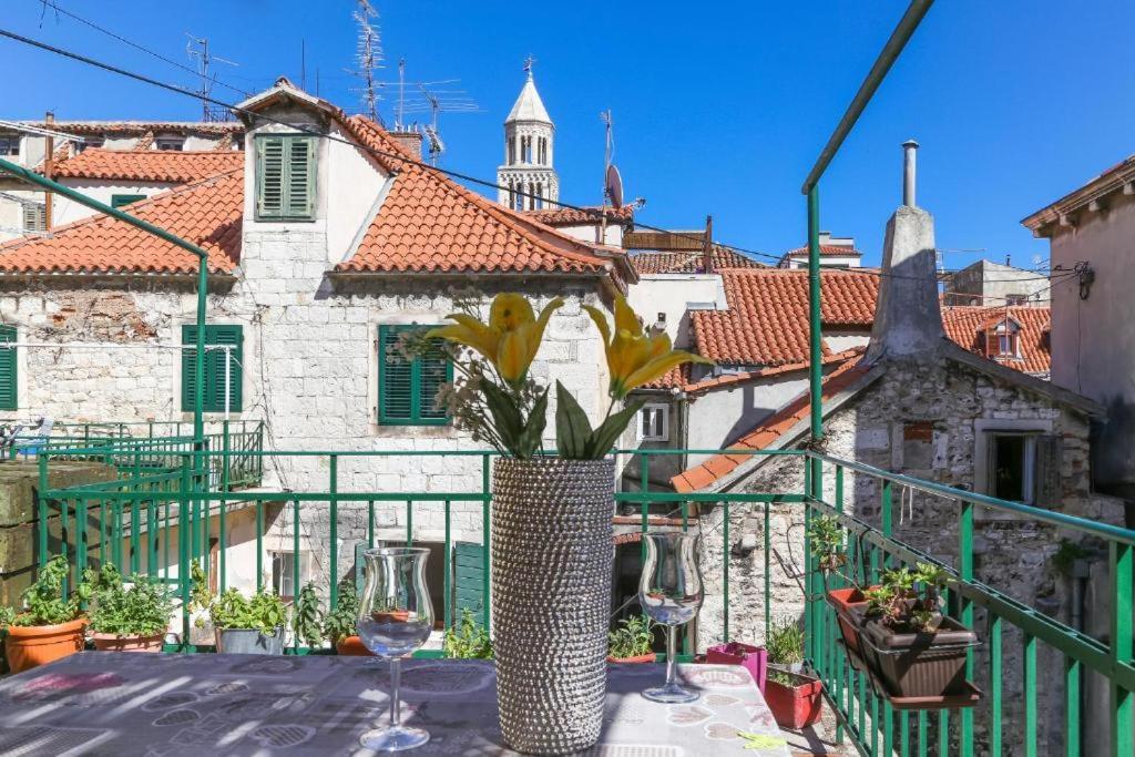 Luxury App Palace Old Town& Studio Green Melody With Terrace Apartman Split Kültér fotó